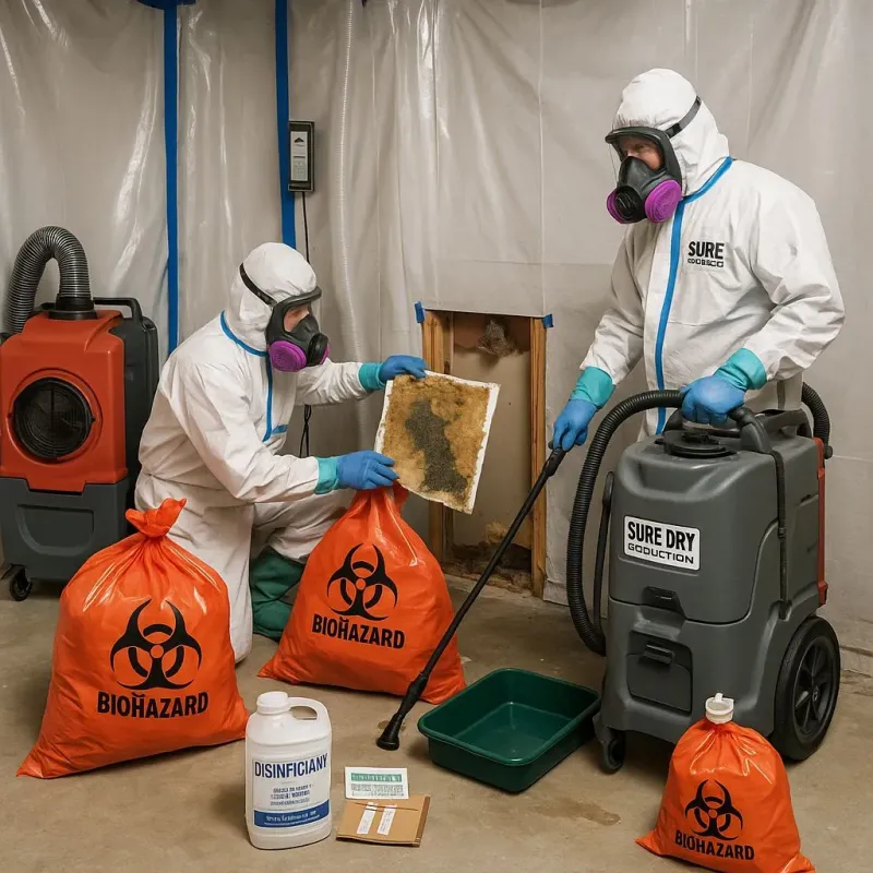 Contaminated Water Handling Protocols process in Royal Oak, MI