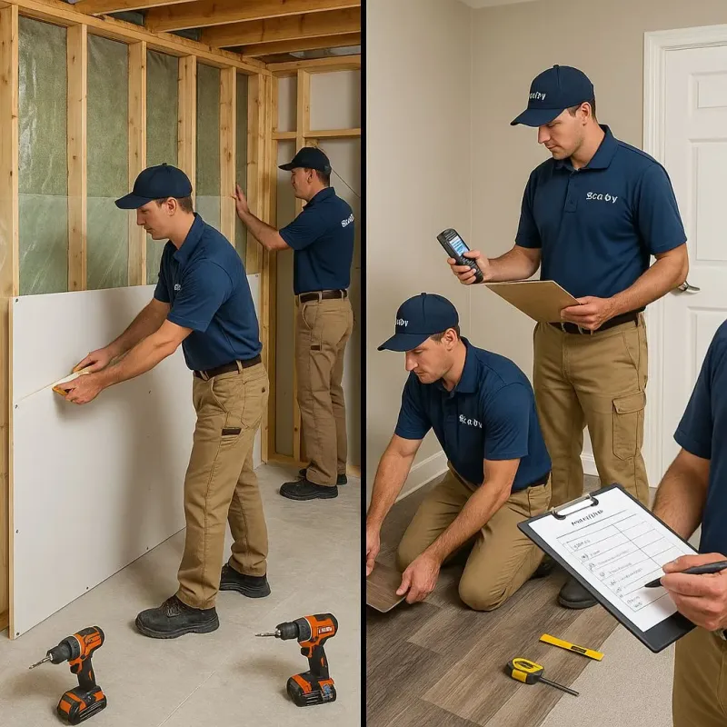 Repairs and Reconstruction process in Royal Oak, MI