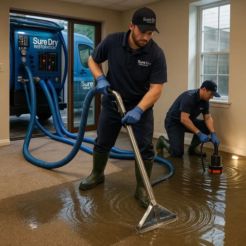 Water Extraction and Removal process in Royal Oak, MI